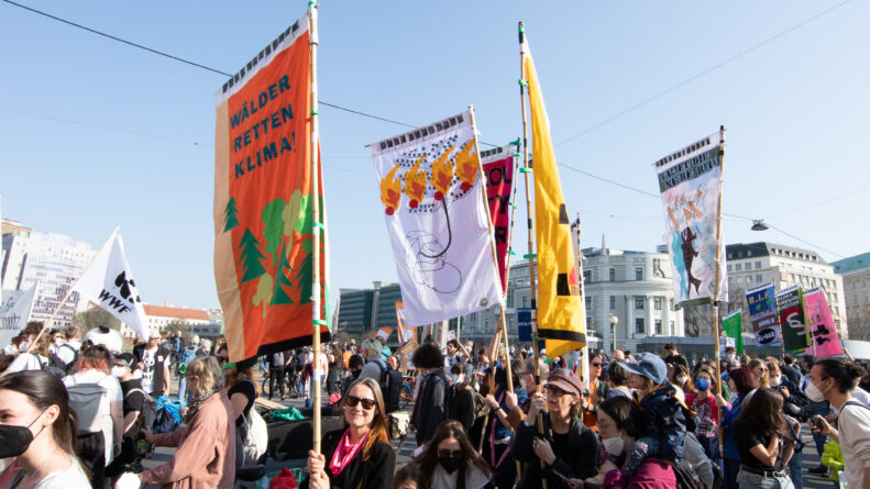 Weltweiter Klimastreik 2022 in Wien // floo.fotos